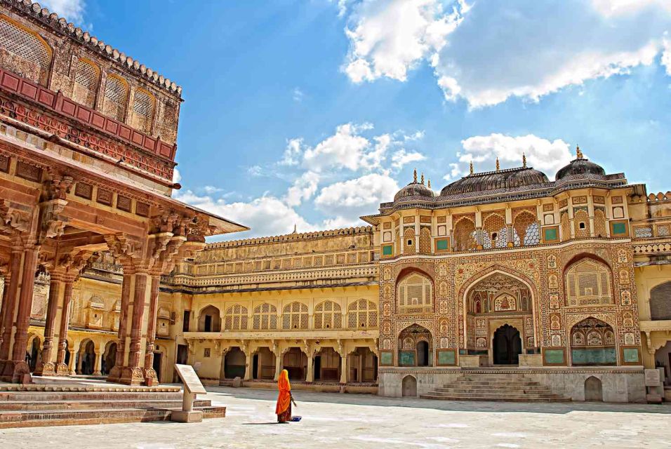 06 Days Golden Triangle Tour with Ranthambore Safari - Day 3 Jaipur: Amber Fort, Hawa Mahal, City Palace area walk