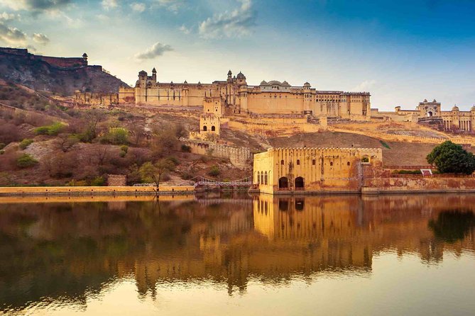 11 Days Golden Triangle & Varanasi With Luxury Accommodation,internal Flights - Jaipur early energy: Hawa Mahal, Amer Fort, and that jeep ride