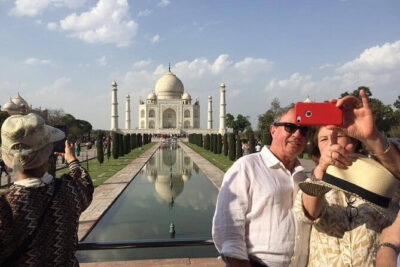 2 Days Taj Mahal and Agra Private Tour From Bangalore - Mehtab Bagh at Sunset: The View Across the Yamuna