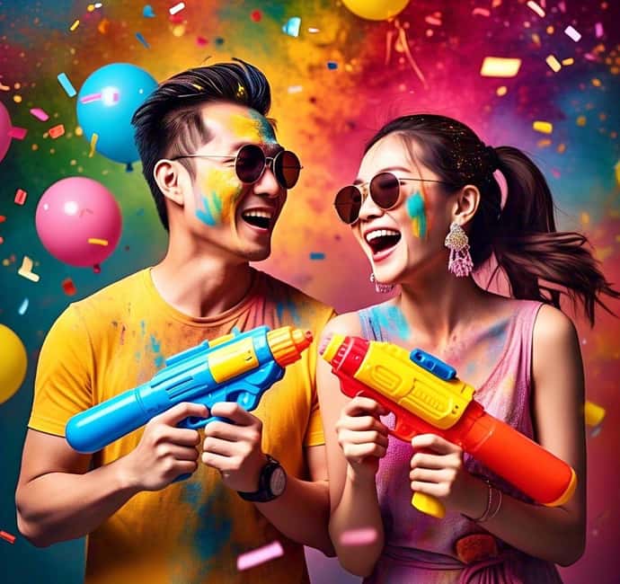 4 March - Enjoy Holi (Color Festival) w/ Local Delhi Family - Traditional Welcome at the Home: Teeka, Kalava, and Maala