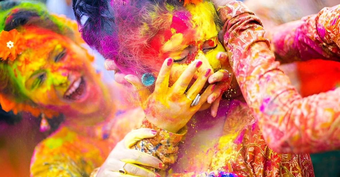 4 March - Enjoy Holi (Color Festival) w/ Local Delhi Family - Fireworks Toward the End: A Big-Finish Moment