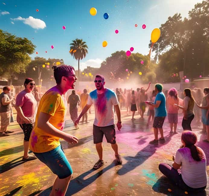 4 March - Enjoy Holi (Color Festival) w/ Local Delhi Family - Meeting at Sanskriti Apartment (Sector 19B, Dwarka) and How to Arrive