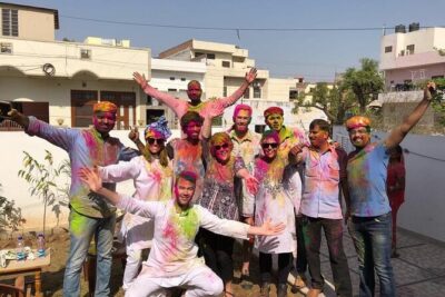 7 Day Golden Triangle Tour With Holi Colour Festival 4 March 2026 - Day 2 in Delhi: Qutub Minar, Lotus Temple, Jama Masjid, and Chandni Chowk