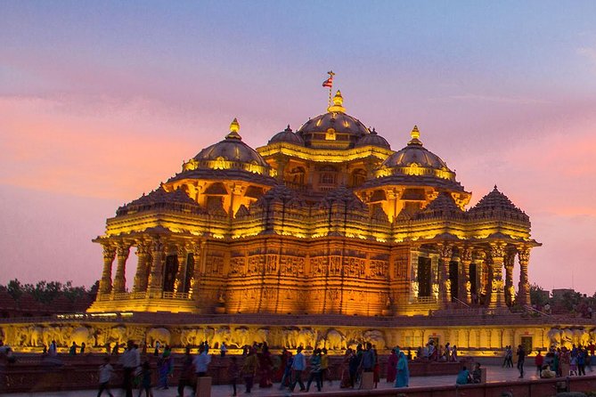 Akshardham Light & Fountain Show with Pick-up & Drop-off - The Musical Fountain Light Show: When the Timing Finally Pays Off