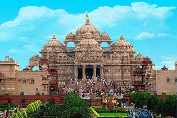 Akshardham Temple Tour Exhibition, Light & Water Show with Transfers - The Exhibition Section: Sahajanand Darshan and the Hall of Values