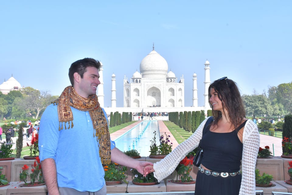 Delhi: Airport to Airport Layover Taj Mahal City Tour By Car - Language Options and the Guide Factor