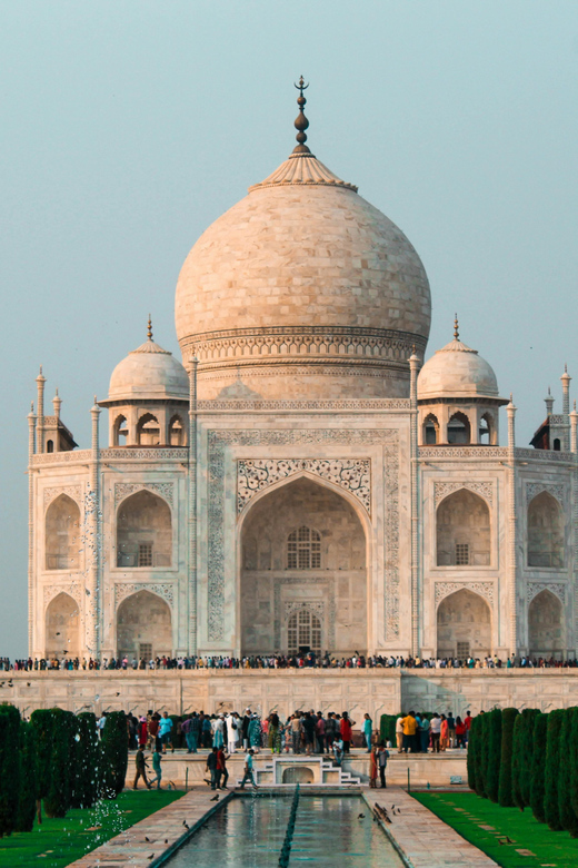 Delhi: All-Inclusive Day trip Taj Mahal with Elephant SOS - Agra Fort: optical illusion viewpoints and Mughal perspective