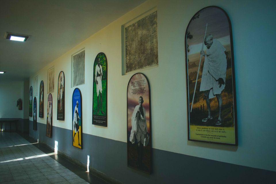 Delhi Footsteps of Mahatma Gandhi Half-Day Tour - National Gandhi Museum: original documents and media that hold attention