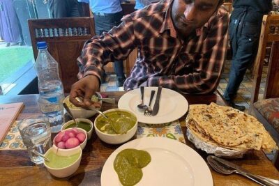 Food Tour- Eat and explore Old & New Delhi with our amazing guide Rahul - Getting Oriented at Connaught Place (Meet at Gate 7)