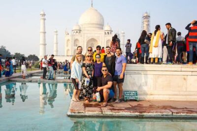 From Delhi: 2-Day Agra & Jaipur Golden Triangle Experience - Day 1 in Agra: Taj Mahal + Agra Fort with the guide doing the heavy lifting