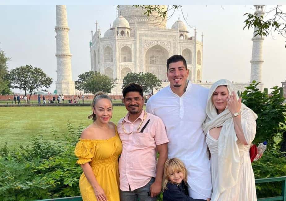 From Delhi: 2 Days Taj Mahal & Agra Tour With Fatehpur Sikri - The Mehtab Bagh sunset idea: Taj Mahal from across the Yamuna
