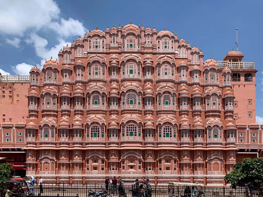 From Delhi: 5 Day Golden Triangle, Safari, & Bird Sanctuary - Jaipur in One Day: Amber Fort, Hawa Mahal, City Palace, and Jantar Mantar