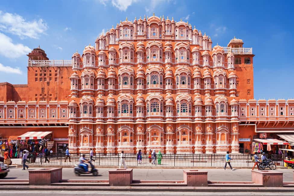 From Delhi: 8-Day Golden Triangle Jodhpur Udaipur Tour - Jaipur’s Full-Day Fort and Palace Hits: Amber Fort, City Palace, Jantar Mantar, Hawa Mahal
