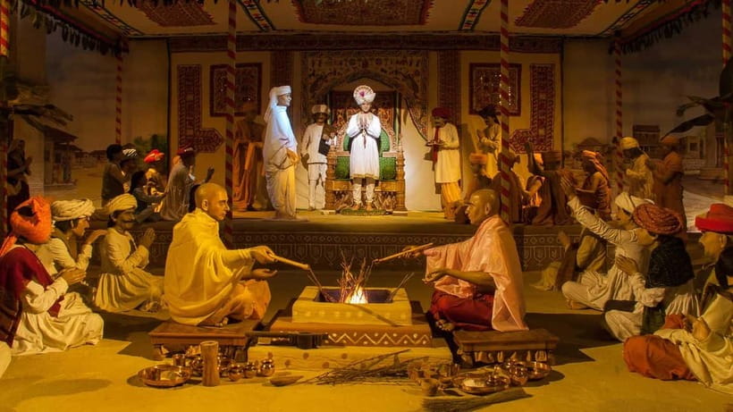 From Delhi: Akshardham Exhibition and Sahaj Anand Water Show - Sanskriti Darshan: the cultural boat ride (and the eye surgery detail)