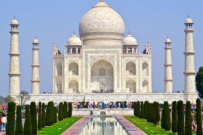 From Delhi: All-Inclusive Taj Mahal Tour by Train with Escort - The day’s schedule: 6:30 pickup to 7:30 return