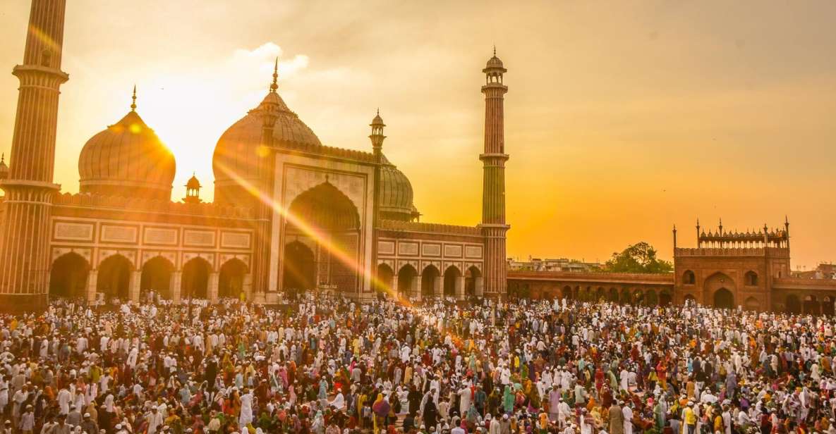 From Delhi: Golden Triangle Multi-Day Guided Private Tour - Old Delhi Stops: Spice Market and Big Religious Landmarks