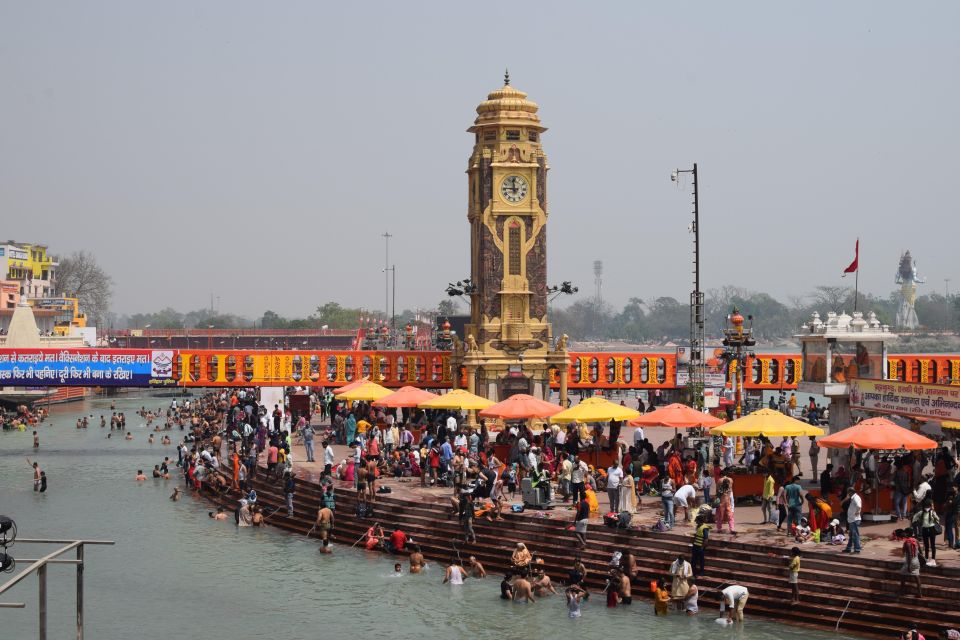 From Delhi: Private Rishikesh and Haridwar Day Tour by Car - Mansa Devi Temple complex: views, wishes, and temple etiquette