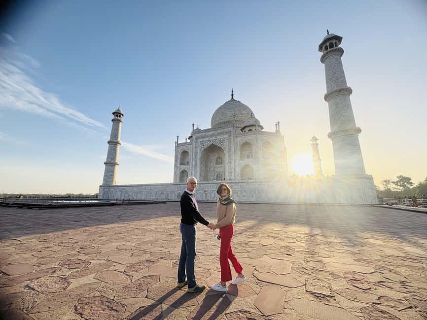 From Delhi: Sunrise Taj Mahal & Agra Tour with 5-Star Meal - Pickup, Car Comfort, and When the Schedule Works