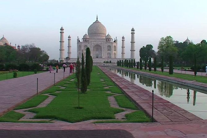 From Delhi :Taj Mahal And Agra Tour with Elephant wildlife sos - Elephant Conservation & Care Center: meet-and-feed time with boundaries