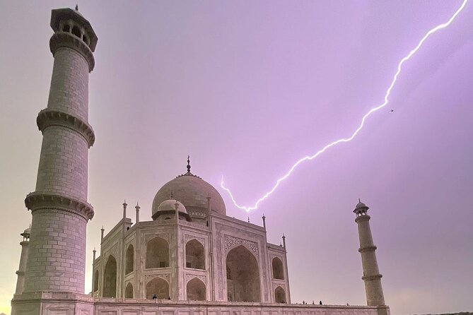 From Delhi:Taj Mahal Sunrise Tour with Elephant SOS Center - A sunrise Taj Mahal you can actually catch from Delhi