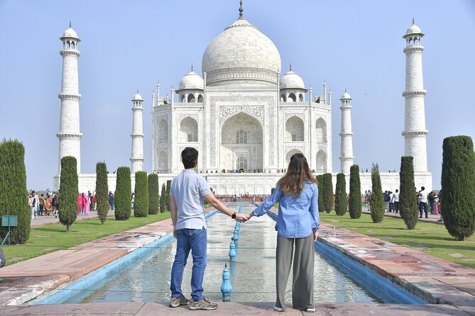 From delhi:(Vip entry)All Inclusive Taj Mahal & Red Fort day trip - Key Highlights You’ll Feel Day-One