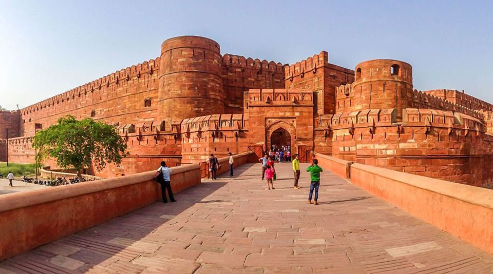 From New Delhi: 2-Day Taj Mahal Sunrise and Sunset Tour - Day 1 in Agra: Taj Mahal First, Then Mughlai Lunch and Agra Fort