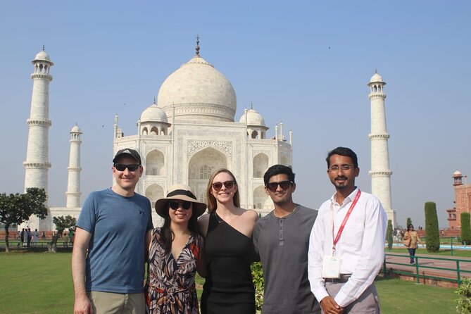 Full Day Private Taj Mahal Tour by Superfast Train from Delhi - Mehtab Bagh Across the Yamuna: Sunset Views If the Timing Lines Up
