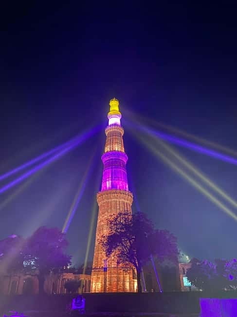 New Delhi: Qutub Minar Light & Sound Show Tour - Key highlights to watch for