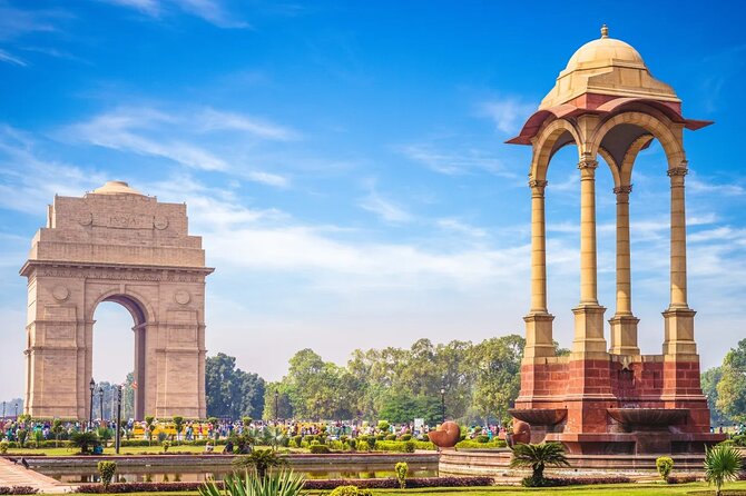 Old Delhi Heritage Walk and Half Day New Delhi Sightseeing - Chandni Chowk by traditional rickshaw: the easiest way to feel the neighborhood
