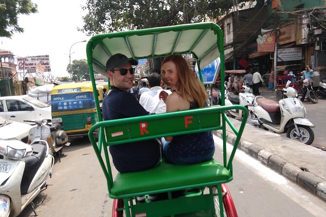 Old & New Delhi Tour - Chandni Chowk rickshaw ride: the market experience you can actually feel