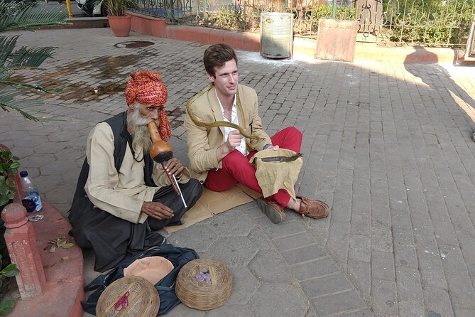 Old & New Delhi Tour - Red Fort from the outside: a quick Mughal wall moment