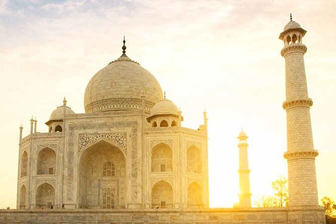 Overnight Taj Mahal Tour By car - Agra Fort: UNESCO scale and the best Taj viewpoint inside