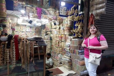 Personalized Old & New Delhi Markets & Shopping Tour - Kinari Bazaar: wholesale borders and party-ready details