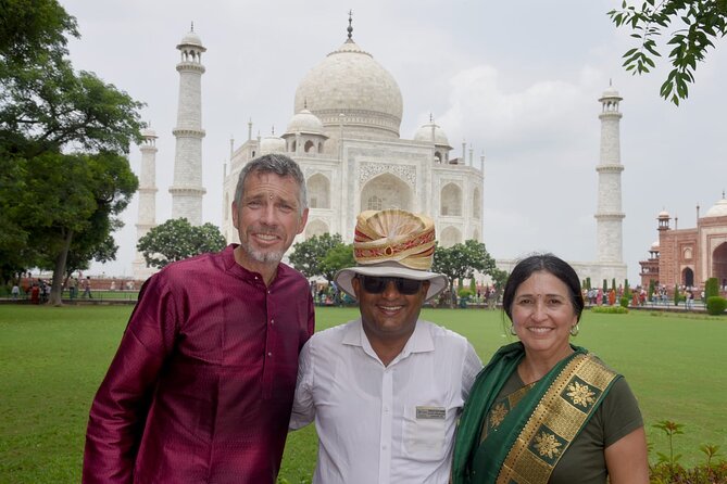 Private Day Trip to Agra with a Sunrise view of Taj Mahal - Mehtab Garden golden-hour view and the final wrap-up