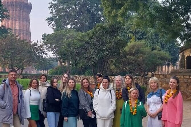 Private Delhi Agra Jaipur Multi Day Tour - Delhi: Qutub Minar, Humayun’s Tomb, and Old Delhi with a guide