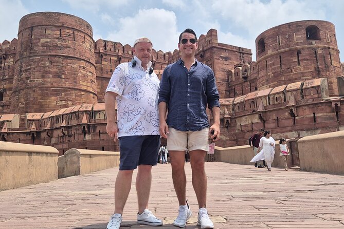 Private Full-Day Agra and Taj Mahal Tour by High-Speed Train with Meals - Agra Fort: Akbar-era muscle, fortress views, and Mughal power