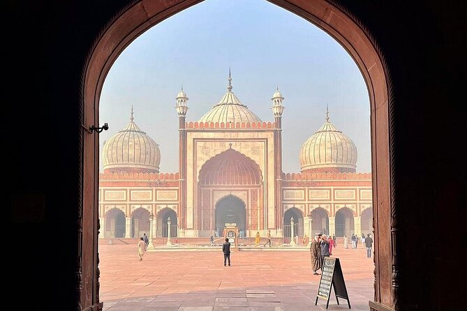 Private Guided Tour of Old and New Delhi - Stop 1: Jama Masjid for a powerful first hit