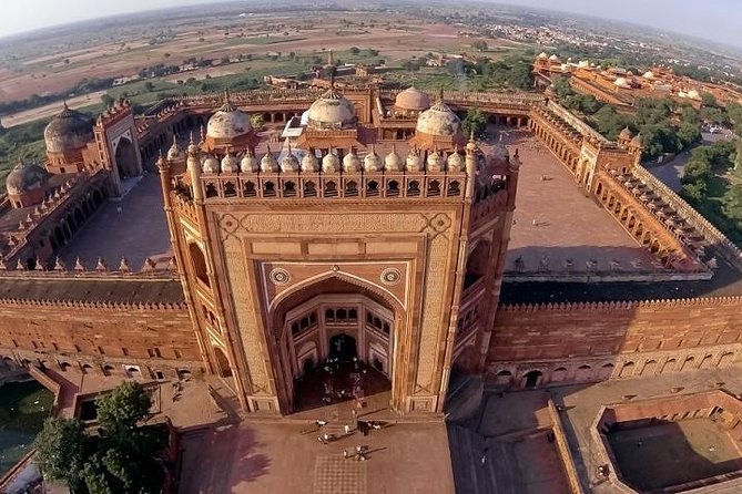 Private One Day Tour of Taj Mahal, Agra Fort & Fatehpur Sikri from New Delhi - Taj Mahal visit: guided story, 3 hours on-site, and Friday closures
