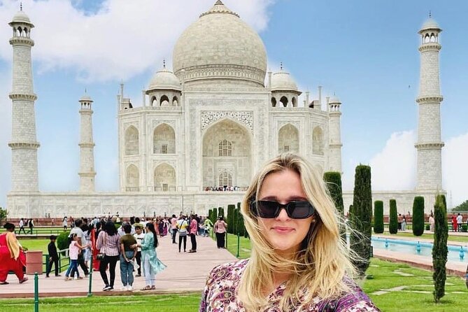 Private TajMahal & Agra Fort Tour from Delhi by Car-All inclusive - Taj Mahal Time: Up to 3 Hours With a Live Guide