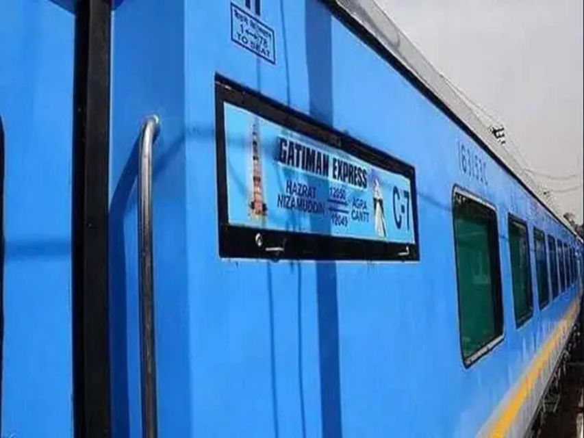 Same Day Taj Mahal Tour from Delhi by Gatimaan Express Train - The 105-minute ride: what you’re really buying with speed
