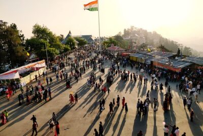 Shimla Manali Package - Day 1: Pinjore Gardens stop, then Shimla climb to Mashobra