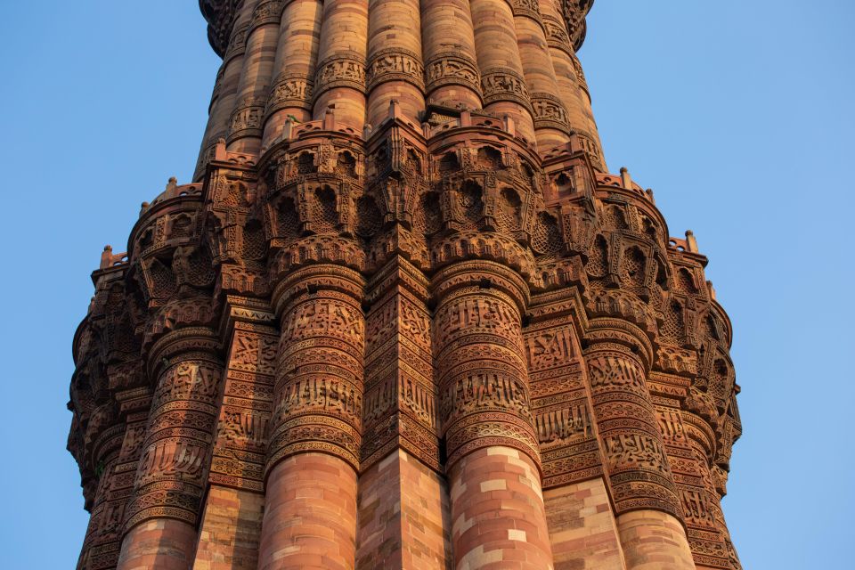 Skip-the-line Qutub Minar Private Tour with Transfer Option - Qutub Minar Up Close: 73 Meters of Carvings and Quranic Verses