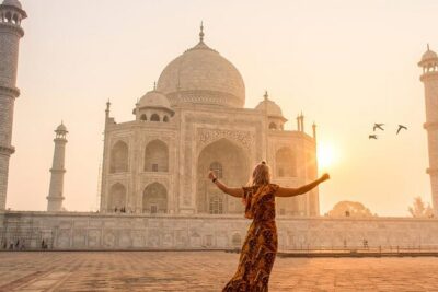 Taj Mahal, Agra Fort & Baby Taj tour from Delhi by Car with Meal - Taj Mahal visit: guided, ticket-covered, and built for photos