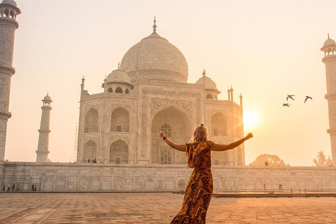 Taj Mahal, Agra Fort & Baby Taj tour from Delhi by Car with Meal - Taj Mahal visit: guided, ticket-covered, and built for photos