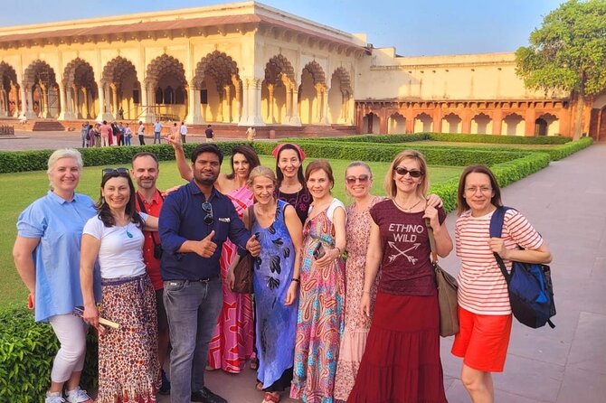 Taj Mahal & Agra Private Trip by Car from Delhi with 5 Star Meal - Taj Mahal: tickets handled, guide-led viewing, and photo moments