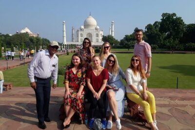 Taj Mahal and Agra Fort tour By Superfast Train from Delhi - Morning plan: pickup, station transfer, and boarding the Gatimaan Express