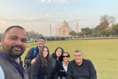 Taj Mahal Day Tour From Delhi - Entering the Taj Mahal with guide context (and quicker entry)