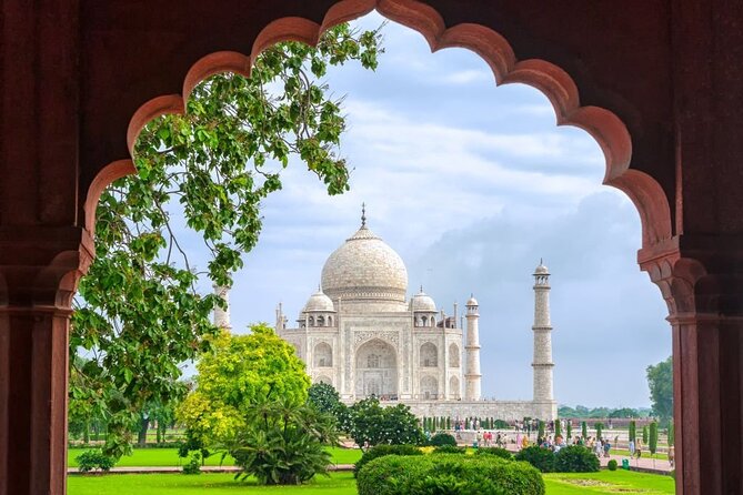 Taj Mahal Private Tour from Delhi by Car - Mehtab Bagh: the calm counterpoint with horticulture focus