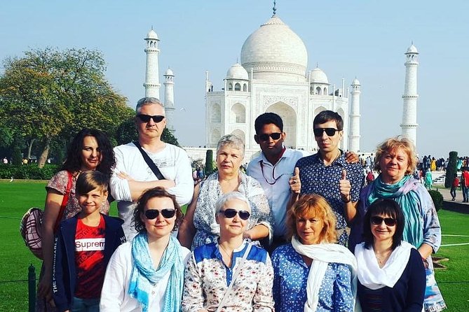 Taj Mahal tour from Mumbai or Bangalore or Hyderabad with flight - From Delhi airport to Agra: the time-saver setup