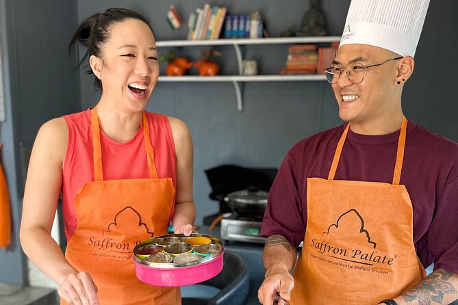 The Chef @ 5 pm (3 Main Dishes + 2 Breads) - What you actually cook: 3 main dishes, 2 flat breads, and spice work